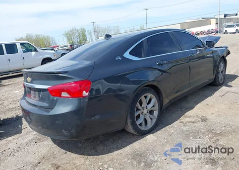 2014 Chevrolet Impala 2Lt из США, поврежденный, VIN 2G1125S34E9258529